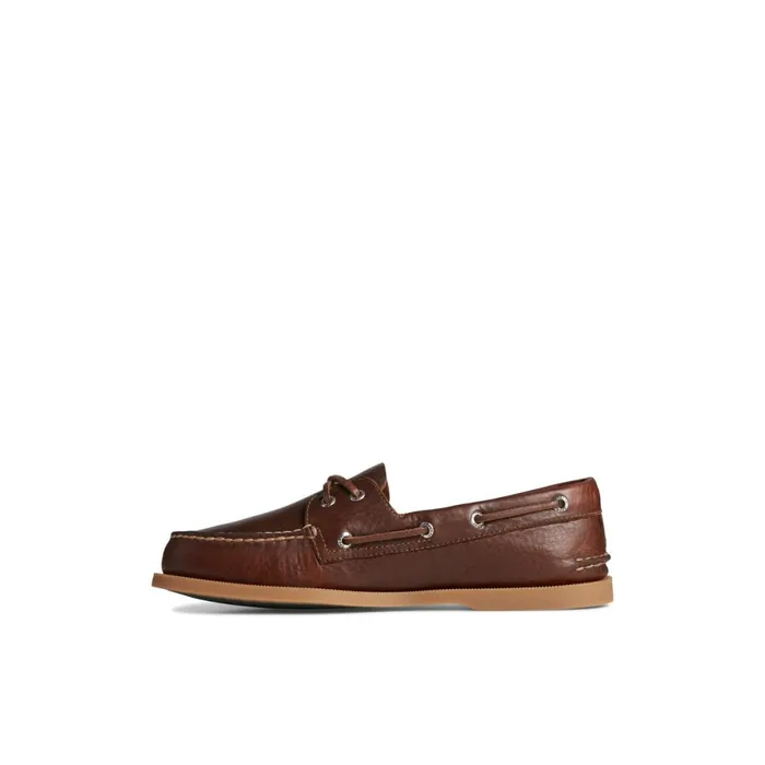 Boat Shoes Men Sperry Authentic Original Pull Up Leather Boat Shoe Dark Beige
