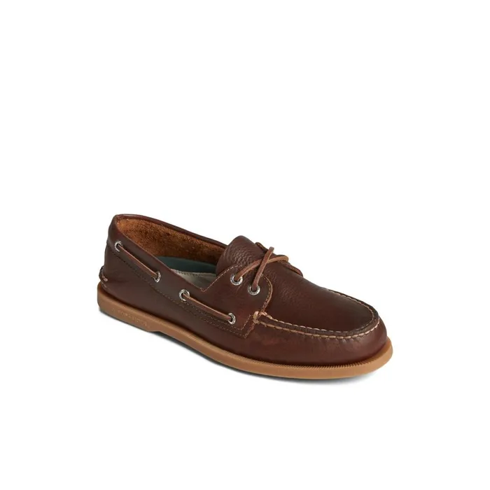Boat Shoes Men Sperry Authentic Original Pull Up Leather Boat Shoe Dark Beige