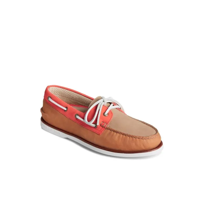 Boat Shoes Men Sperry Gold Cup Authentic Original Tri Tone Boat Shoe Medium Beige
