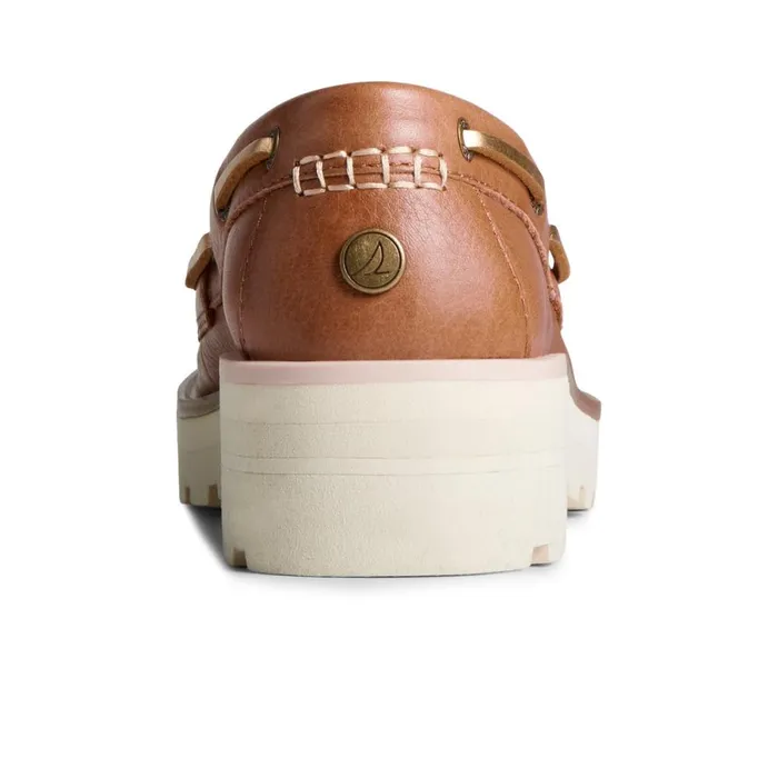 Boat Shoes Women Sperry Lug Boat Shoe Medium Beige