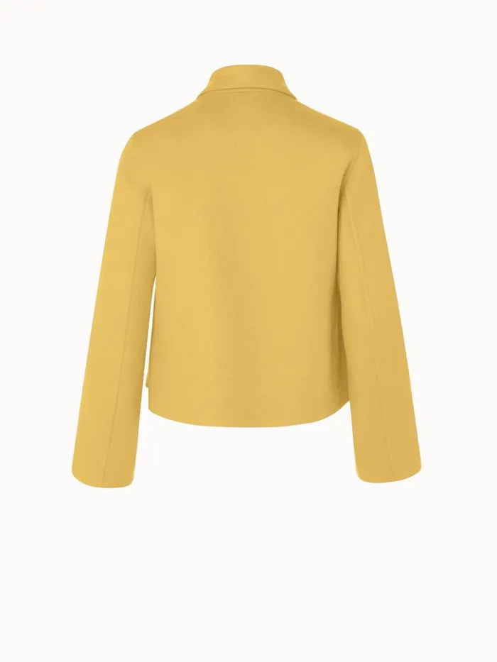 Cashmere Double Face Boxy Jacket Mimosa Women Akris Jackets