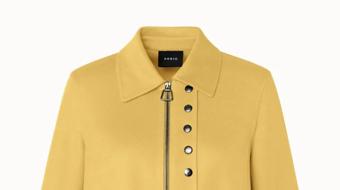 Cashmere Double Face Boxy Jacket Mimosa Women Akris Jackets