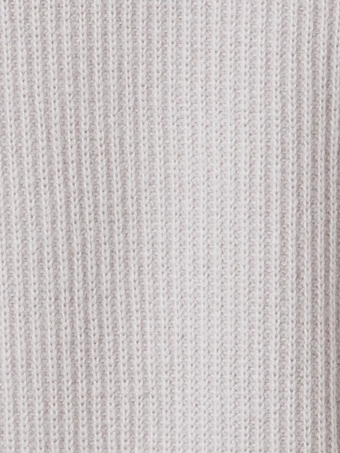 Cashmere Rib Knit Short Cardigan Greige Women Akris Knitwear