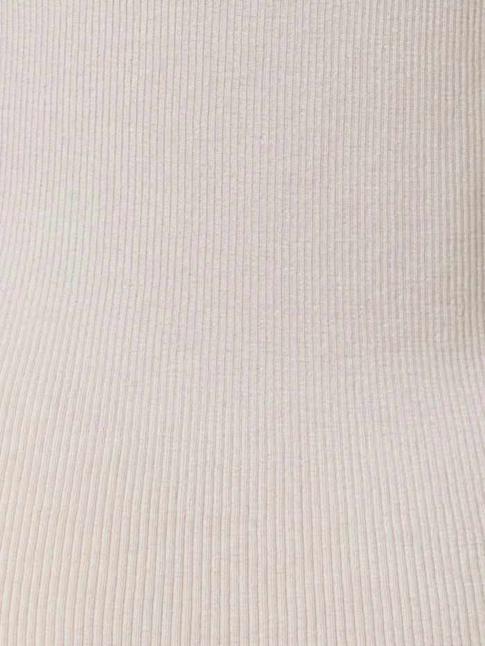 Cashmere Silk Rib Knit Pullover Greige Women Akris Cashmere
