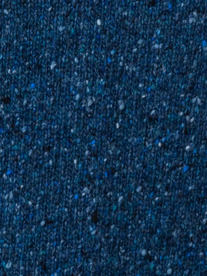 Cashmere Tweed Short Pullover Denim Women Akris Knitwear