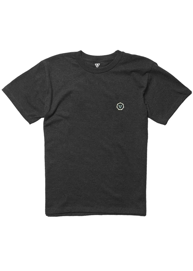 Clothing Vissla Youth Mind Melter Boys Tee Black Heather