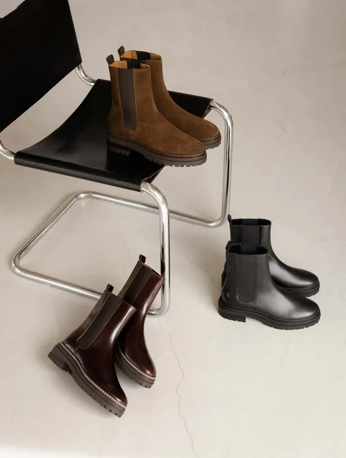 Clover Rockies Brown Women Bobbies Ankle Boots