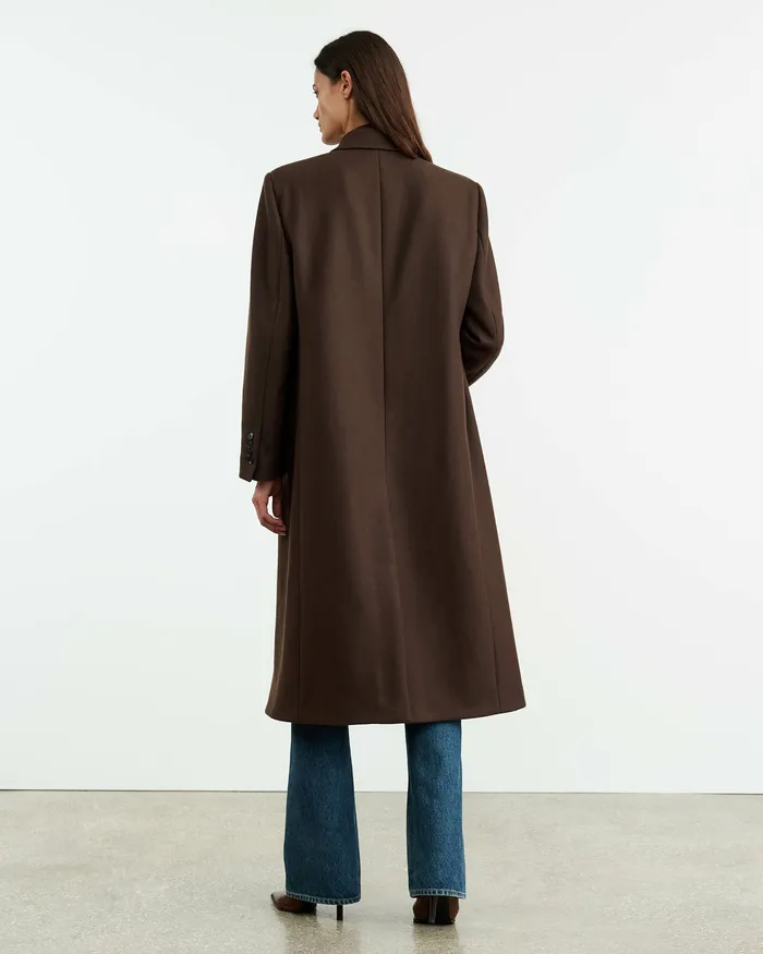 Coats and Outerwear Women EDMONT COAT Cocoa Nili Lotan