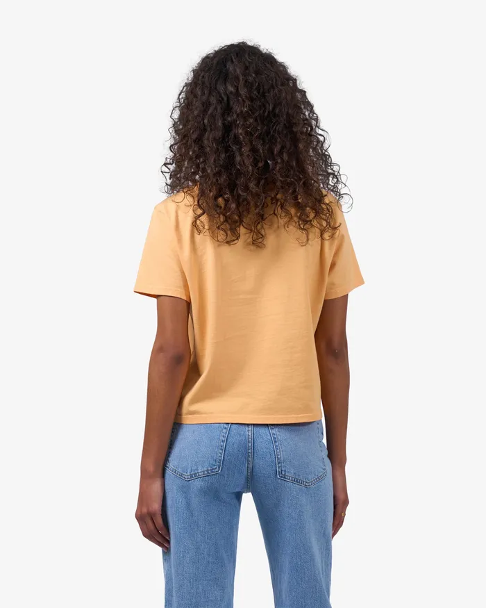 Colorfulstandard Organic Boxy Crop Tee 8211 Lava Grey Women TShirts