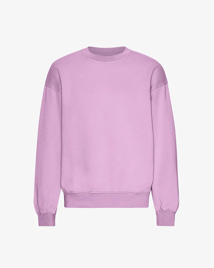 Colorfulstandard Organic Oversized Crew 8211 Cherry Blossom Men Crewneck Sweatshirts