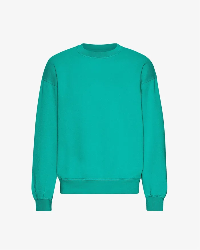 Colorfulstandard Organic Oversized Crew 8211 Tropical Sea Men Crewneck Sweatshirts