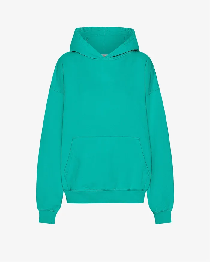 Colorfulstandard Organic Oversized Hood 8211 Tropical Sea Women Hoodies