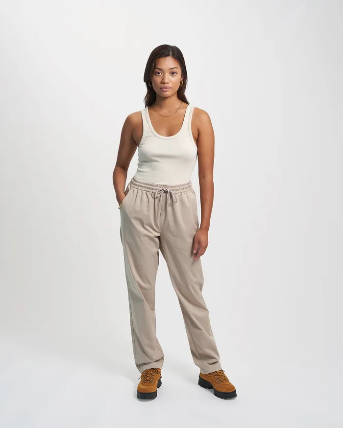 Colorfulstandard Organic Twill Pants 8211 Sahara Camel Women Pants