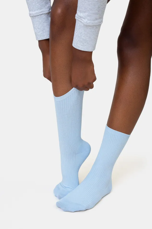 Colorfulstandard Socks Women Women Classic Organic Sock 8211 Ivory White