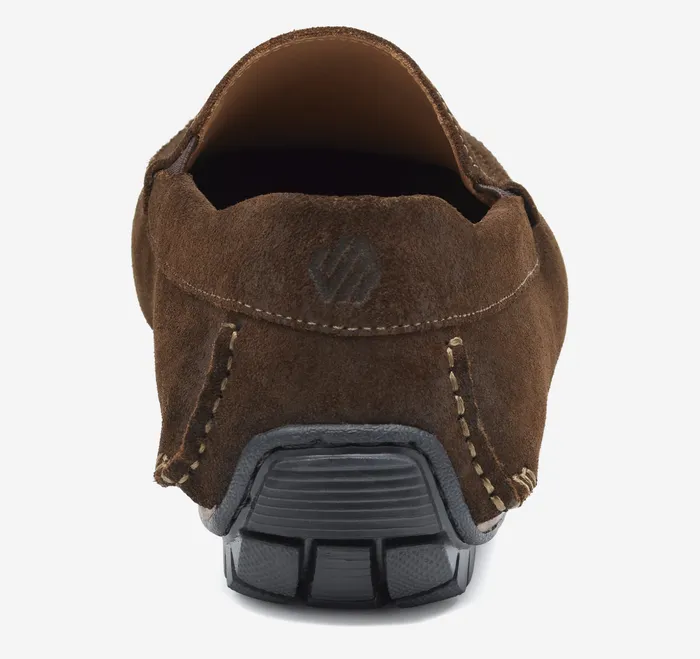 Cort 20 Venetian Loafer Dark Brown Waxed English Suede Men SlipOns and Loafers Johnston and Murphy