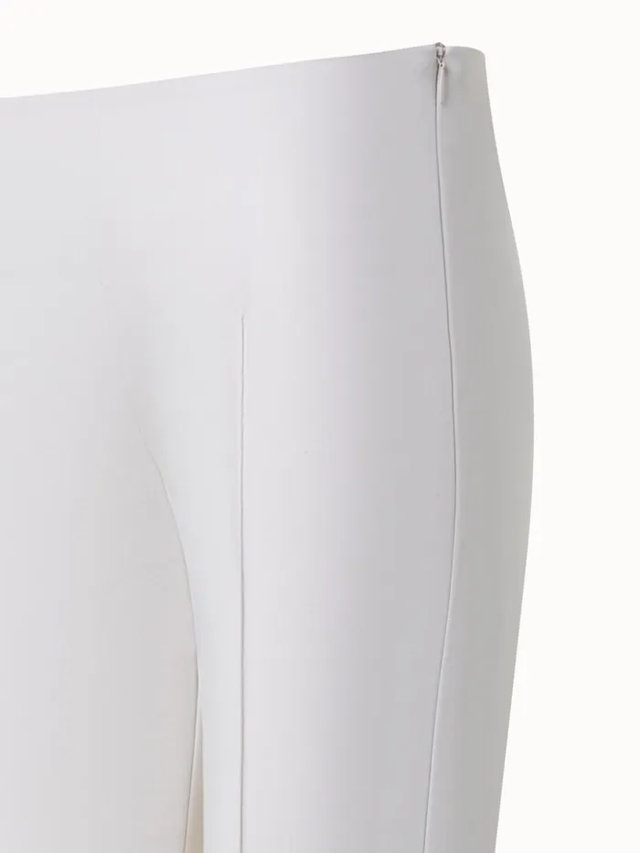 Cotton Stretch Slim Pants Greige Women Akris Pants