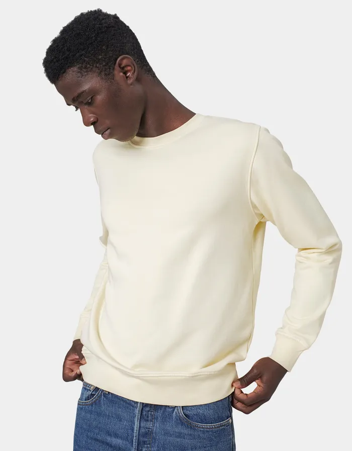 Crewneck Sweatshirts Colorfulstandard Men Classic Organic Crew 8211 Teal Blue