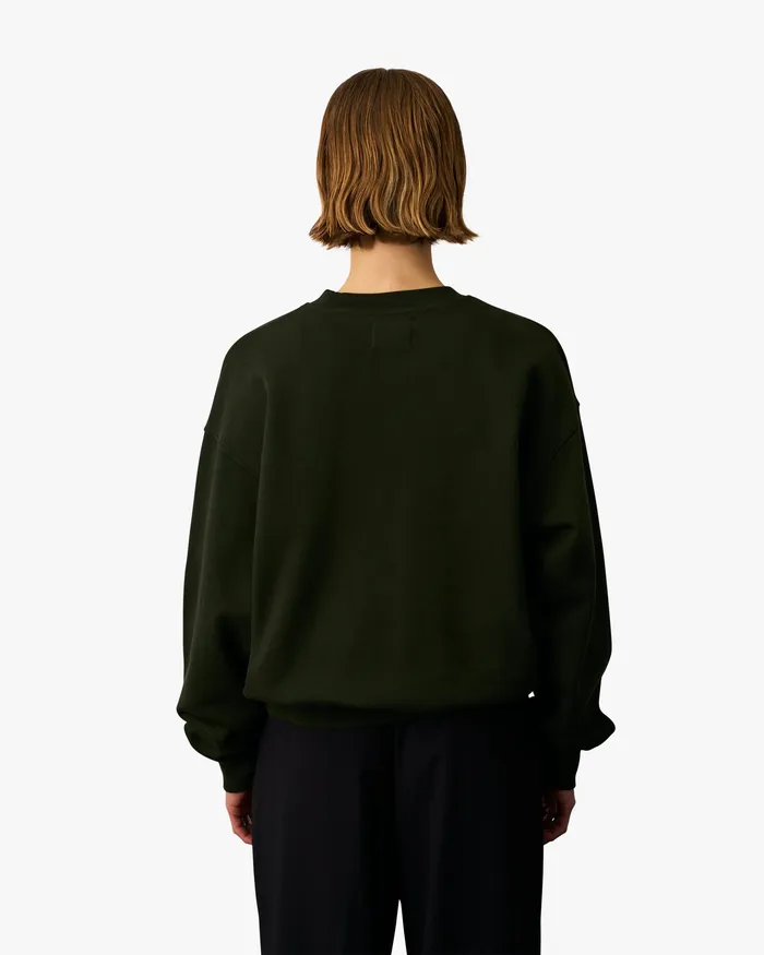 Crewneck Sweatshirts Organic Oversized Crew 8211 Faded Grey Colorfulstandard Women