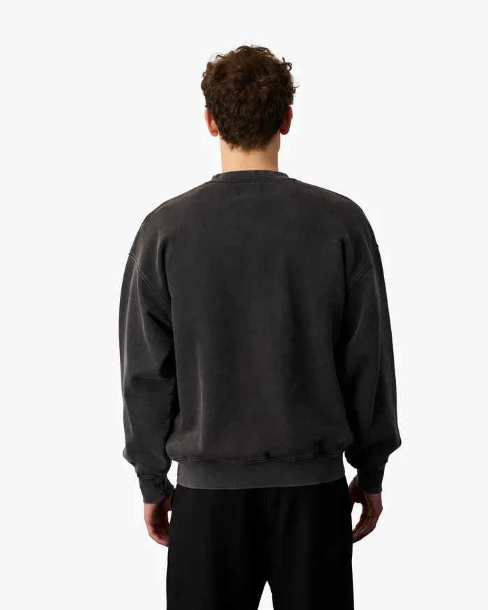 Crewneck Sweatshirts Organic Oversized Crew 8211 Ginger Brown 8211 Colorfulstandard Men