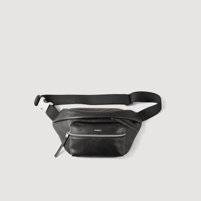 Crossbody Bags Men SANDRO Belt Bag Black
