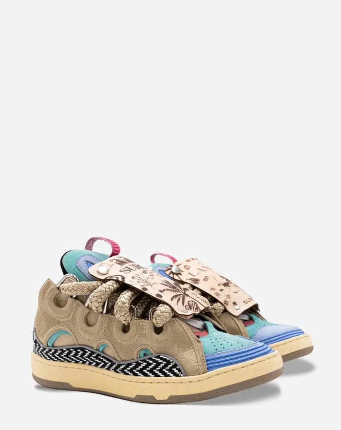 Curb Sneakers By Surgeon For Women Light Blue Women Lanvin Sneakers