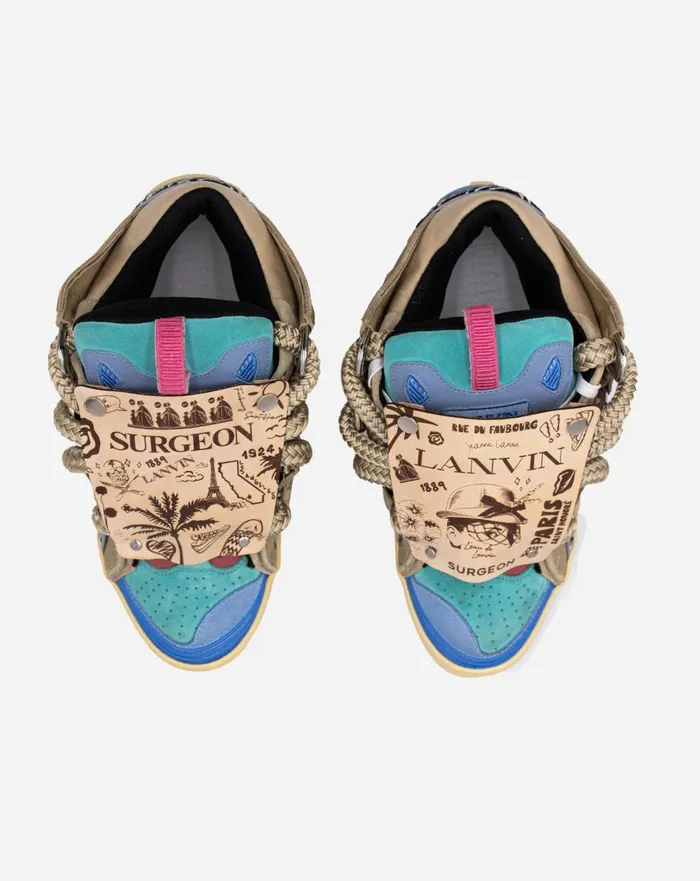 Curb Sneakers By Surgeon For Women Light Blue Women Lanvin Sneakers