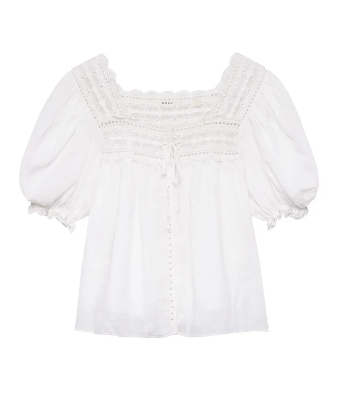 DEN Anneth Top Salt Women Tops DEN Anneth Top Salt Women Tops