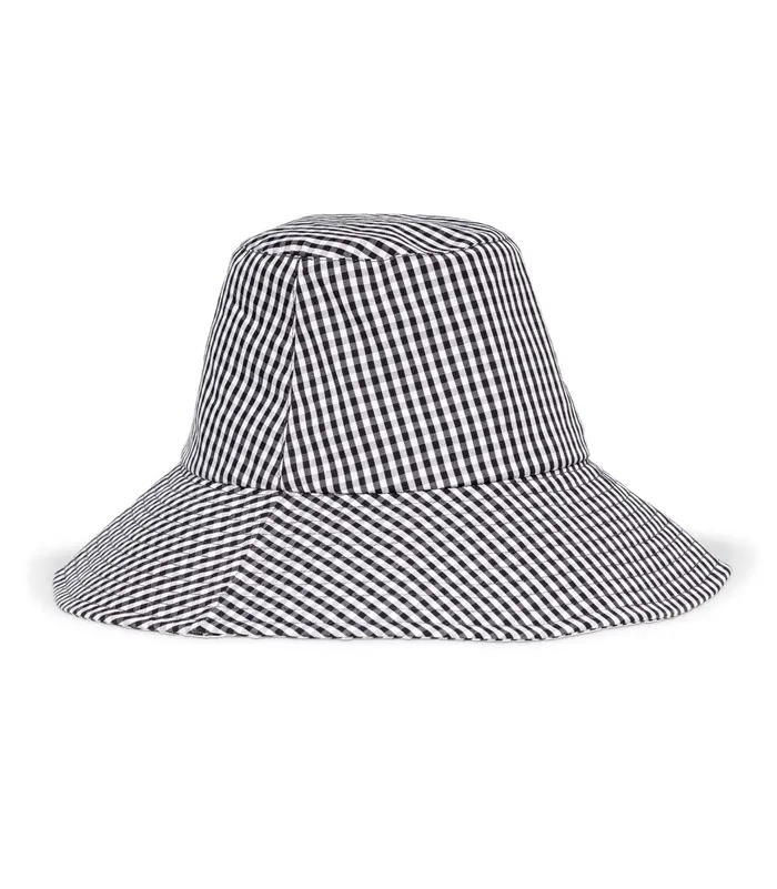 DEN Babi Hat Gingham Women Belts Hats and Gloves DEN Babi Hat Gingham Women Belts Hats and Gloves