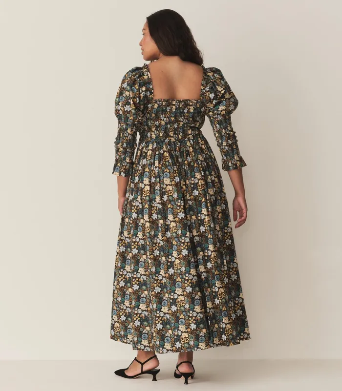 DEN Bijou Dress Bleu Arbor Floral Women Dresses