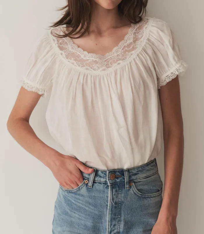 DEN Caprice Top Salt Women Tops