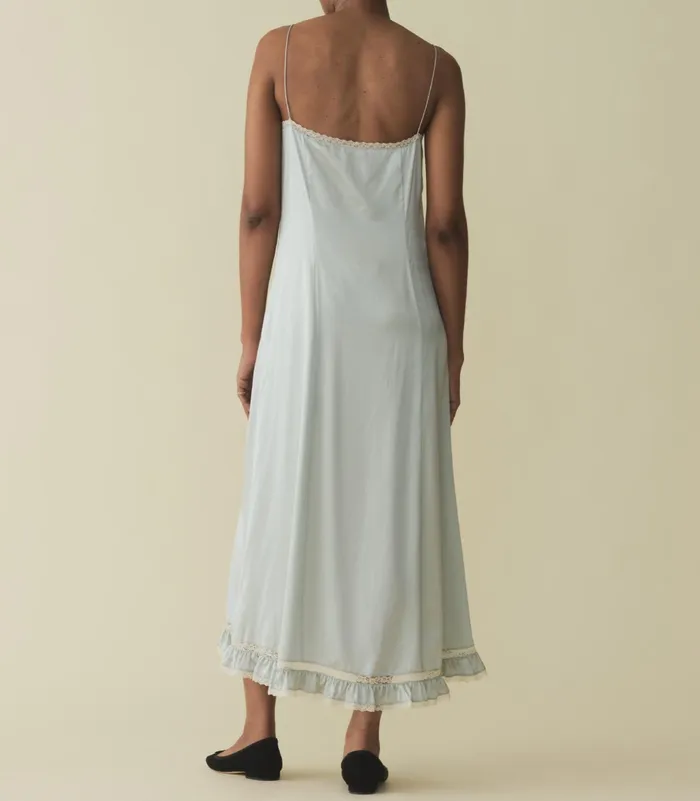 DEN Celano Dress Dusty Blue Women Dresses