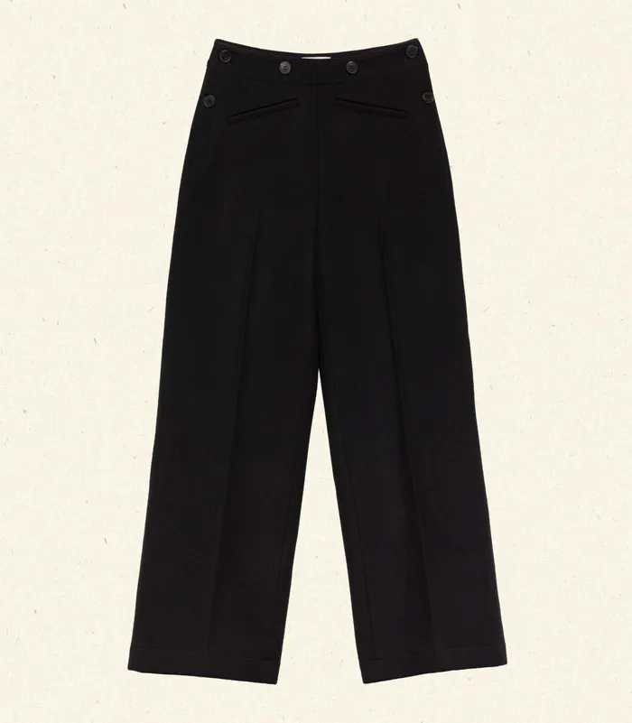DEN Glenne Pant Black Women Pants and Shorts