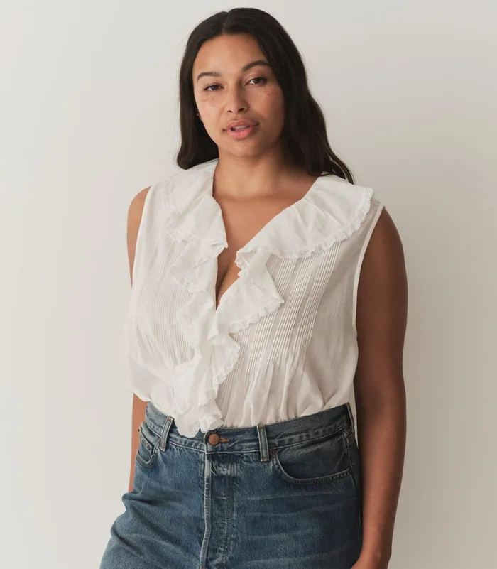 DEN Hilda Top Salt Women Tops DEN Hilda Top Salt Women Tops