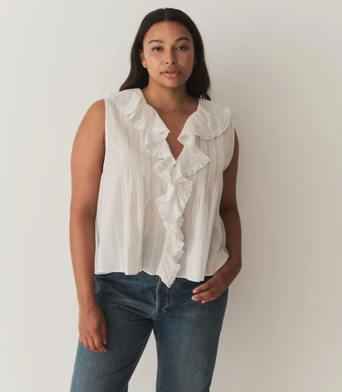 DEN Hilda Top Salt Women Tops DEN Hilda Top Salt Women Tops