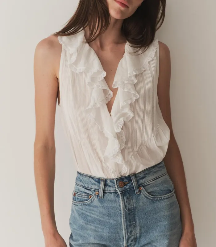 DEN Hilda Top Salt Women Tops DEN Hilda Top Salt Women Tops