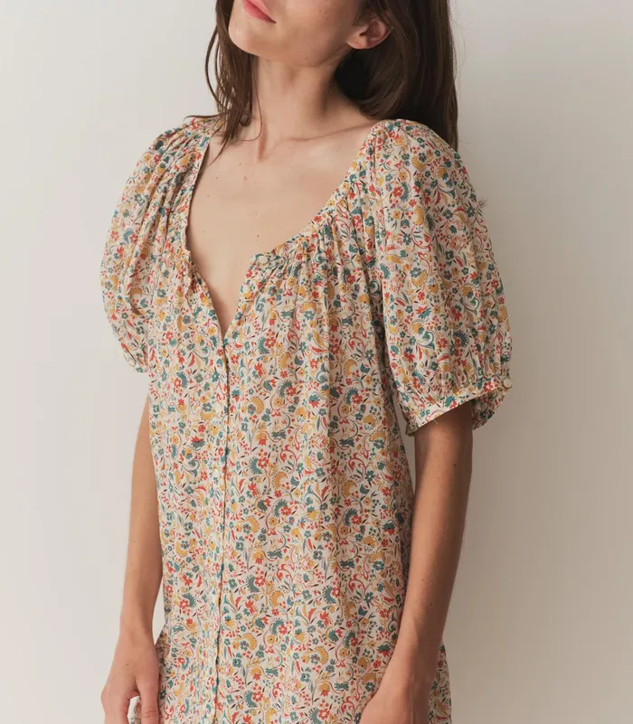 DEN Josette Dress Wild Clover Floral Women Dresses DEN Josette Dress Wild Clover Floral Women Dresses