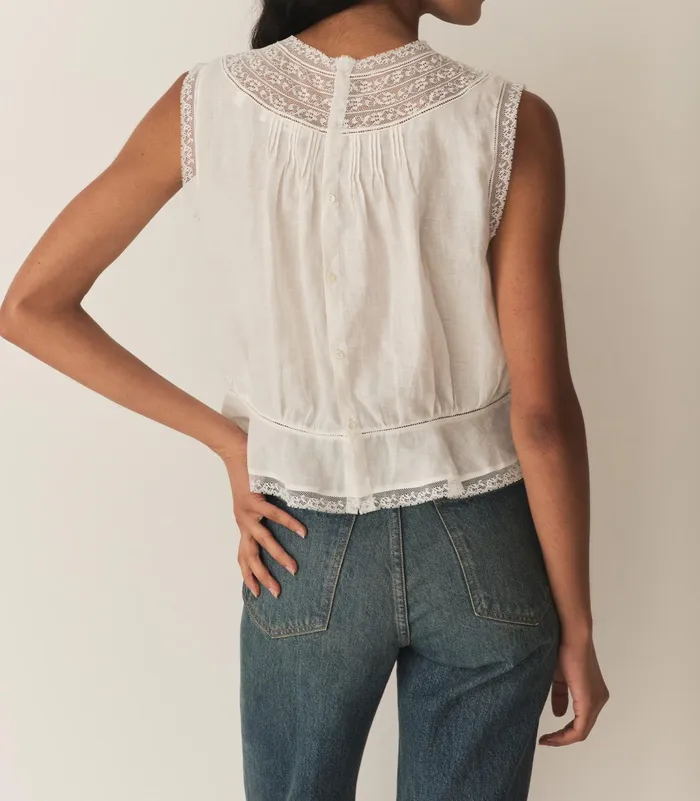 DEN Lilibet Top Salt Women Tops DEN Lilibet Top Salt Women Tops