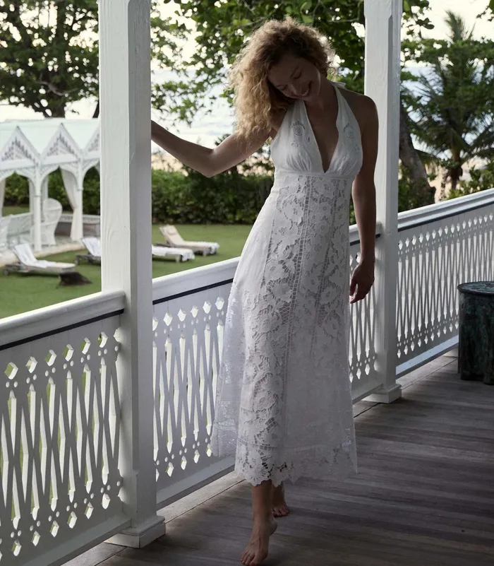 DEN Mariza Dress Salt Women Dresses DEN Mariza Dress Salt Women Dresses
