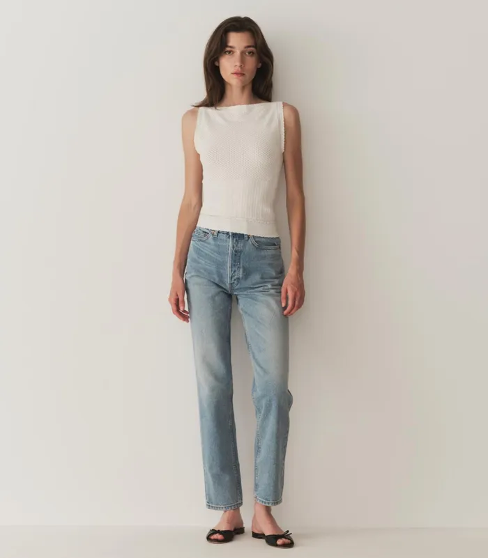 DEN Nerida Top Ivory Women Tops