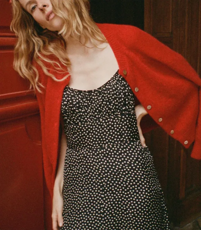 DEN Rosaria Dress Camille Dot Women Dresses