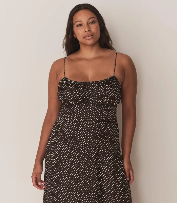 DEN Rosaria Dress Camille Dot Women Dresses