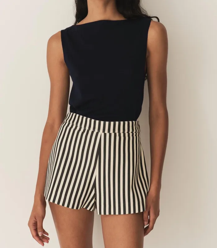 DEN Thora Short Lisbon Stripe Women Pants and Shorts