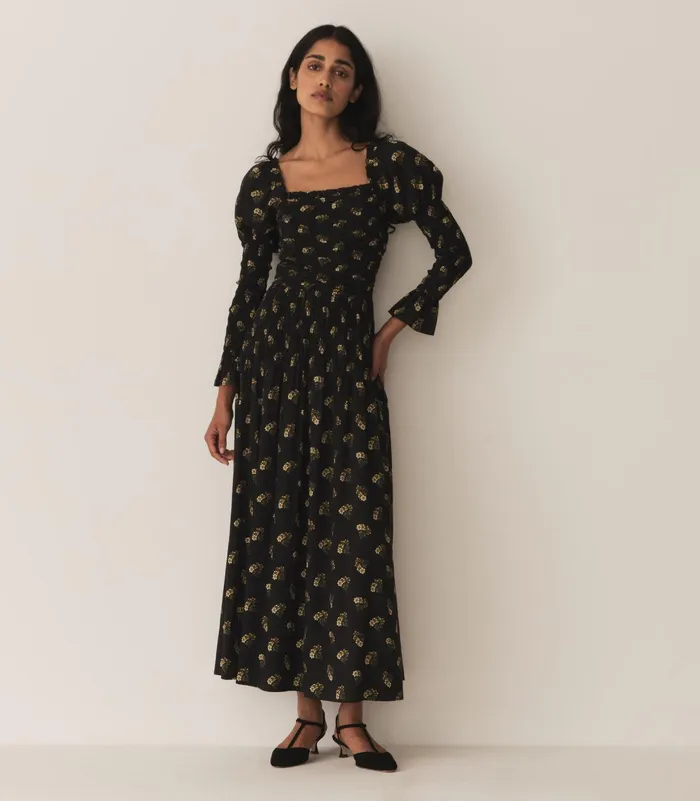 DEN Wilmina Dress Buttercup Bouquet Women Dresses
