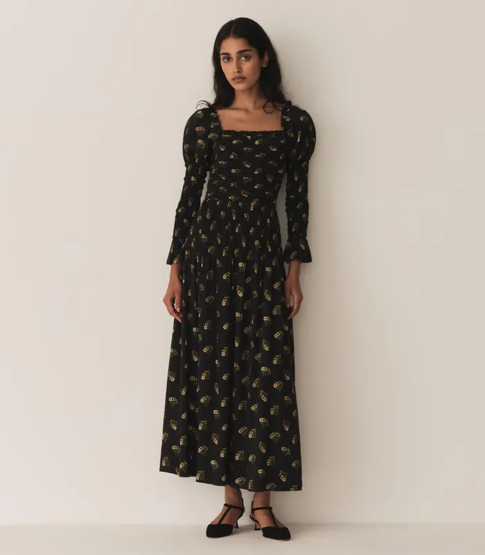 DEN Wilmina Dress Buttercup Bouquet Women Dresses
