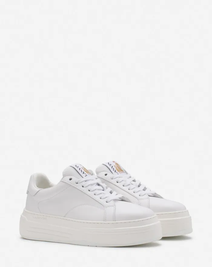 Ddb0 Leather Platform Sneakers Whitewhite Women Lanvin Sneakers Ddb0 Leather Platform Sneakers Whitewhite Women Lanvin Sneakers