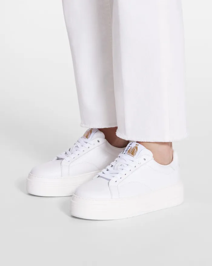 Ddb0 Leather Platform Sneakers Whitewhite Women Lanvin Sneakers Ddb0 Leather Platform Sneakers Whitewhite Women Lanvin Sneakers