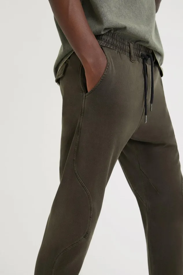 Desigual Chocolate Joggers Mens Jeans and Pants