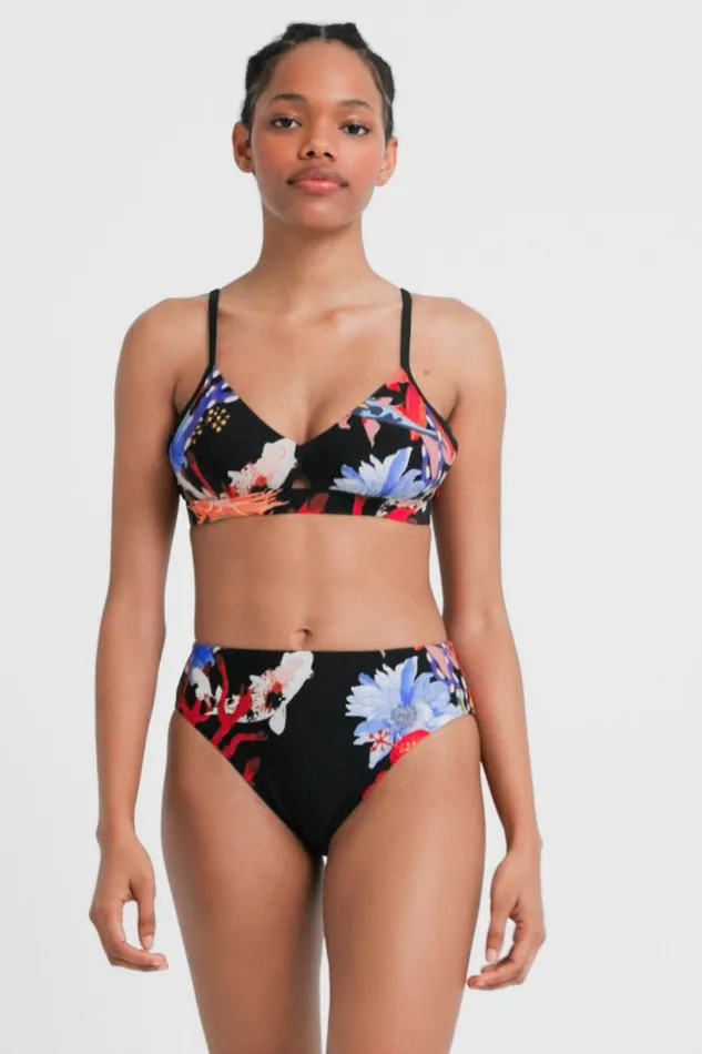 Desigual Coral Bikini Bottoms Women Swimwear