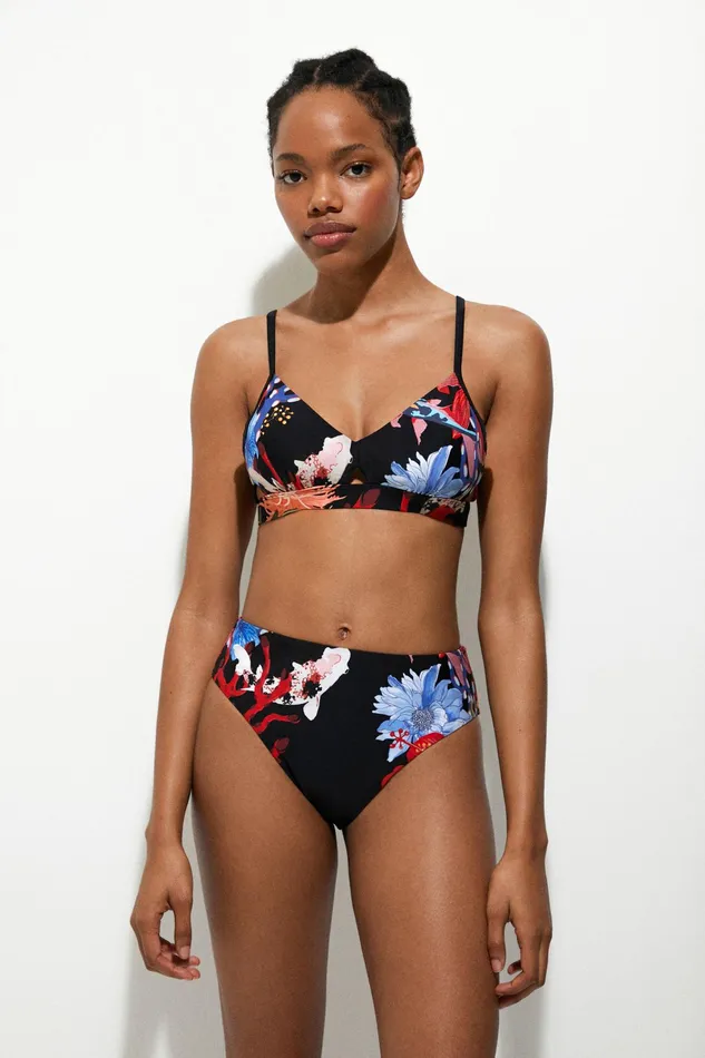 Desigual Coral Bikini Bottoms Women Swimwear