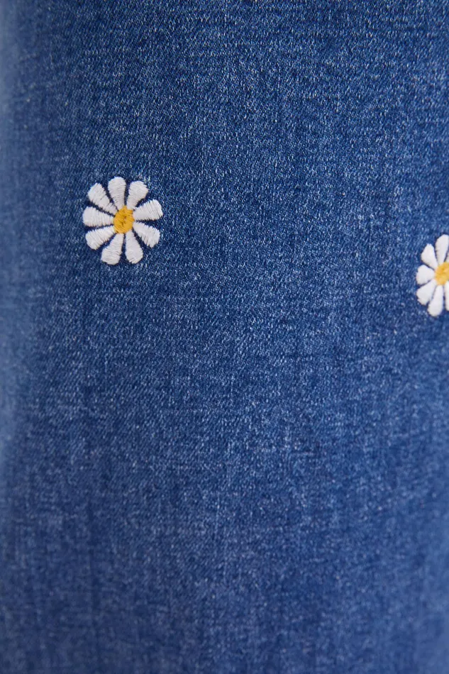 Desigual Daisy Denim Culottes Women Jeans
